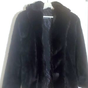 Faux Fur Black Jacket